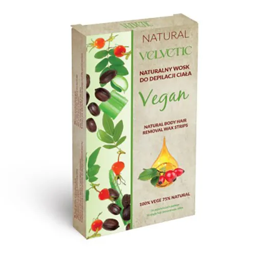 Velvetic Natural Vegan, Naturalny wosk do depilacji ciała
