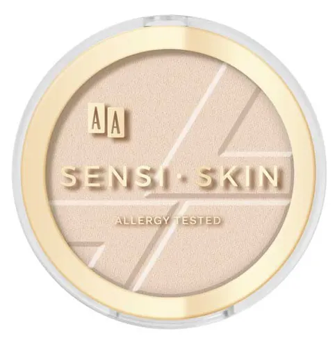 AA Sensi Skin, Mattifying Powder (Matujący puder prasowany do twarzy)