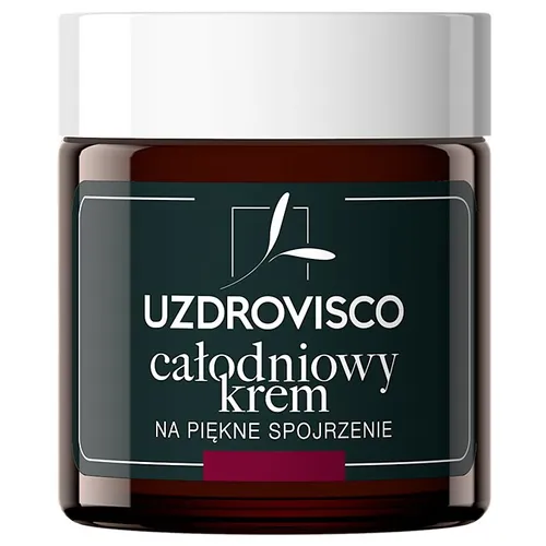 Uzdrovisco Całodniowy krem na piękne spojrzenie `Czarny tulipan i algi`