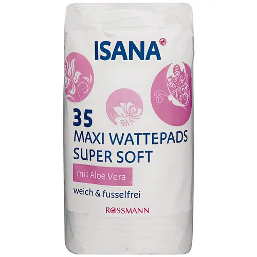 Isana Maxi Watepads Super Soft (Płatki kosmetyczne maxi super miękkie) - 2