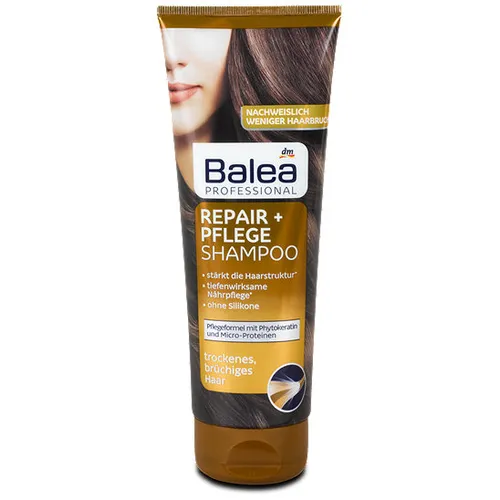 Balea Professional, Repair + Pflege Shampoo (Profesjonalny szampon regenerujacy i pielegnujacy)
