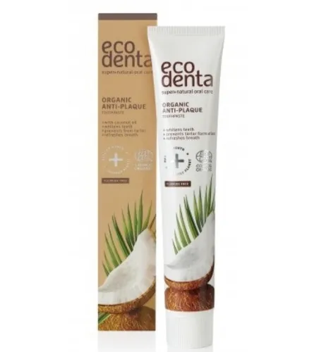 Ecodenta Coconut Anti-plaque Toothpaste (Pasta do zębów przeciw kamieniowi) - 1