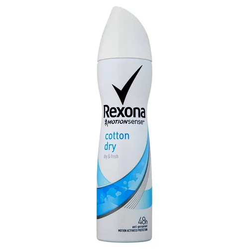 Rexona Women, Cotton Dry, Long Lasting Protection 48h Deodorant Spray (Antyperspirant w sprayu)