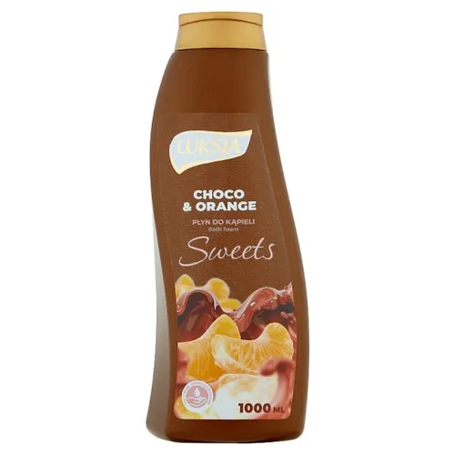 Luksja Choco & Orange Bath Foam (Płyn do kąpieli 'Czekolada z pomarańczą') - 1