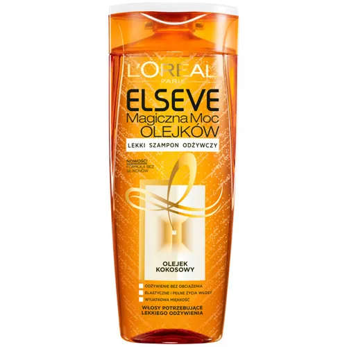 L'Oreal Paris Elseve, Magiczna Moc Olejków, Lekki szampon odżywczy z olejkiem kokosowym - 2