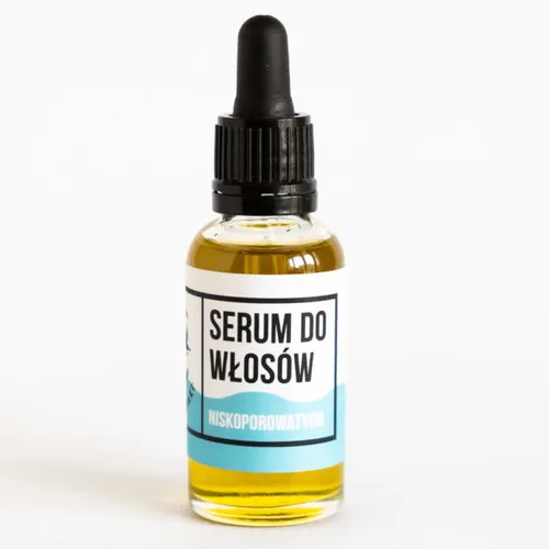 Mydlarnia Cztery Szpaki Serum do włosów niskoporowatych
