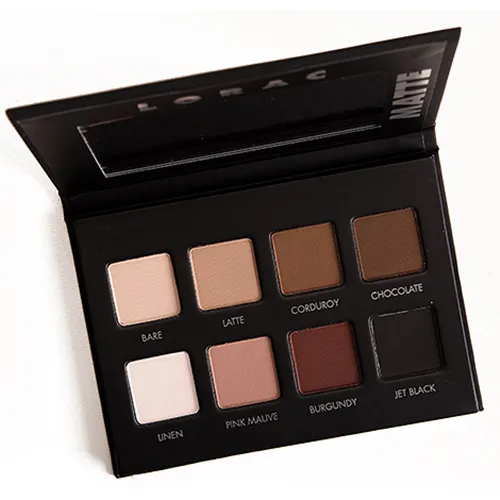 Lorac PRO, Matte Eyeshadow Palette (Paleta 8 matowych cieni do oczu)