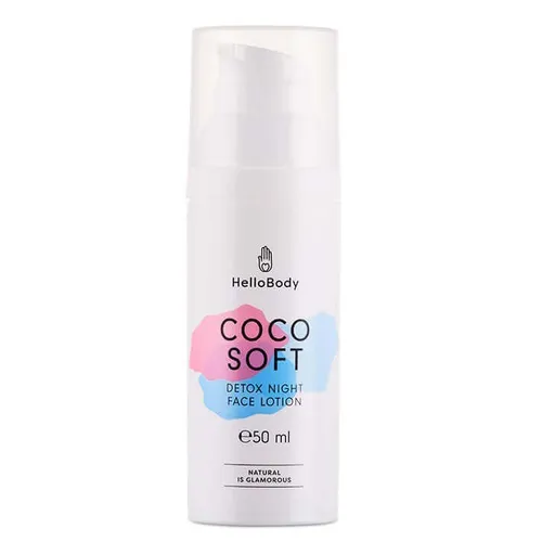 HelloBody Coco Soft, Detox Night Face Lotion (Regenerujący krem do twarzy na noc) - 2