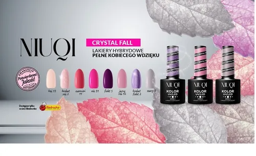 Niuqi Crystal Fall, Hybrydowy lakier do paznokci