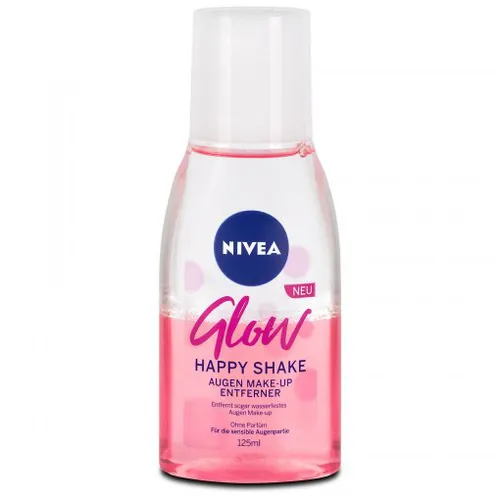 Nivea Glow, Happy Shake, Glow Augen Make-Up Entferner (Środek do demakijażu oczu)
