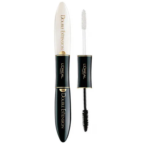 L'Oreal Paris Double Extension Carbon Black (Tusz do rzęs 2 w 1) - 1