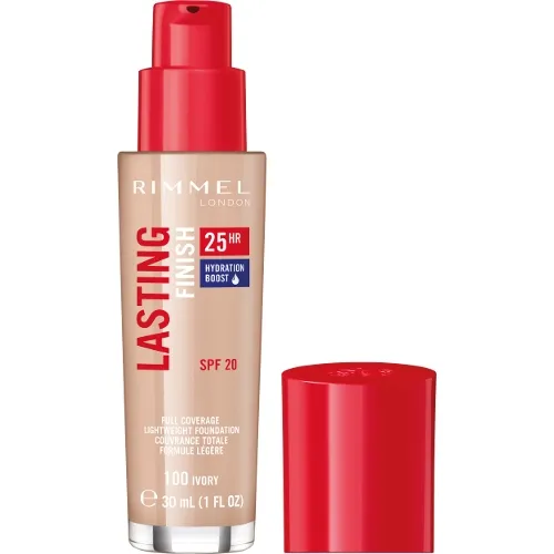 Rimmel Lasting Finish 25HR Foundation with Comfort Serum (Trwały podkład z serum (nowa wersja)) - 1