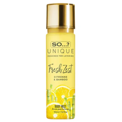 So...? Fragrance Unique, Fresh Zest Body Mist (Mgiełka do ciała)
