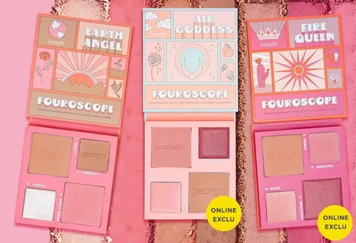 BeneFit Fouroscope Palette (Paleta bronzerów, róży i rozświetlaczy) - 2