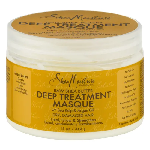 Shea Moisture Raw Shea Butter, Moisture Recovery Treatment Masque (Bogata maska regenerująca)