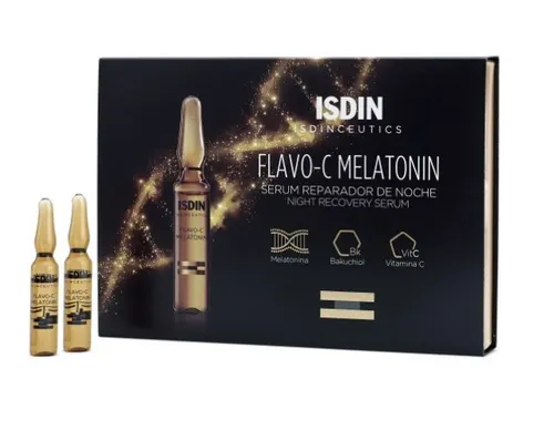 Isdin Isdinceutics Flavo-C MelatoninNight Recovery Serum (Serum regenerujące na noc)