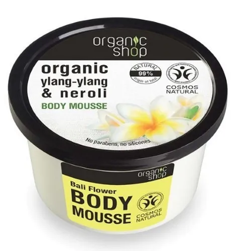 Organic Shop Ylang-ylang and Neroli, Body Mousse (Mus do ciała 'Kwiat bali')
