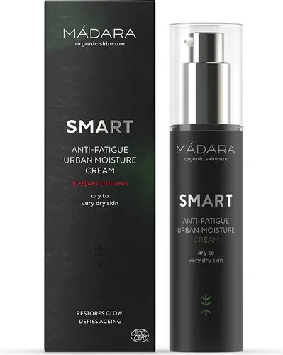Madara Organic Skincare Smart Antioxidants, Anti-Fatique Urban Moisture Cream (Antyoksydacyjny krem do twarzy)