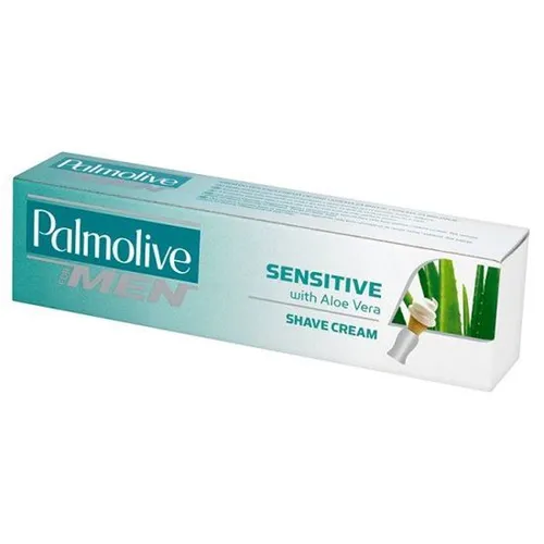 Palmolive Men, Sensitive Shave Cream with Aloe Vera (Krem do golenia dla mężczyzn z aloesem do skóry wrażliwej) - 2