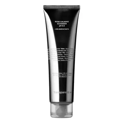 Transparent Lab Rose Calming Cleanser Ph 5.5 (Delikatny żel do mycia twarzy z różą damasceńską)
