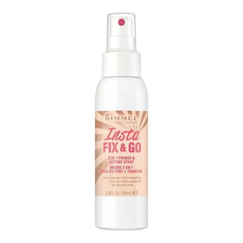 Rimmel Insta Fix & Go 2 in 1 Primer & Setting Spray (Spray utrwalający makijaż)
