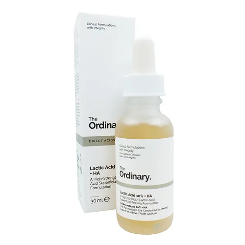 The Ordinary Direct Acids, Lactic Acid 10% + HA (Peeling z 10% kwasem mlekowym i kwasem hialuronowym)