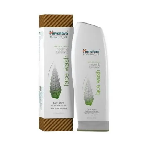 Himalaya Botanique Neem & Turmeric Balancing Face Wash (Normalizujący żel do mycia twarzy) - 2