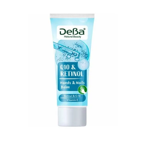 Rubella Beauty AG DeBa Natural Beauty, Q10 & Hands & Nails Balm (Q10, Balsam do rąk i paznokci z retinolem)