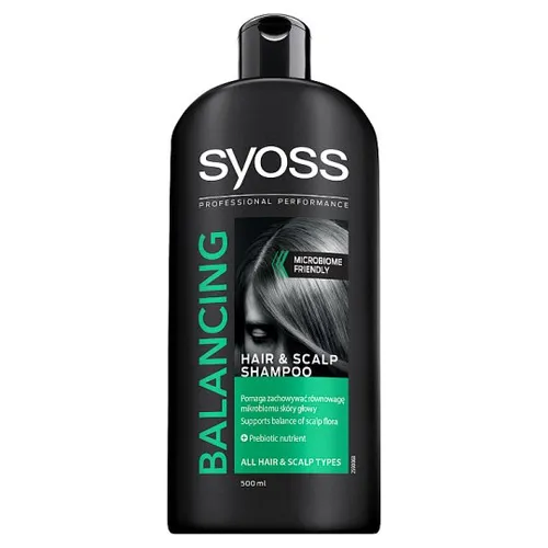 Syoss Balancing, Hair & Scalp Shampoo (Szampon do wszystkich rodzajów włosów)