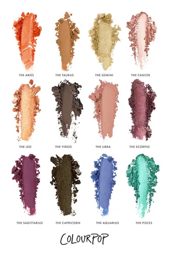 ColourPop Kathleen Lights x ColourPop, The Zodiac Pressed Powder Shadow Palette (Paleta 12 cieni do powiek) - 4