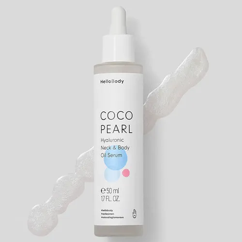HelloBody Coco Pearl Serum (Olejek do ciała z kwasem hialuronowym)