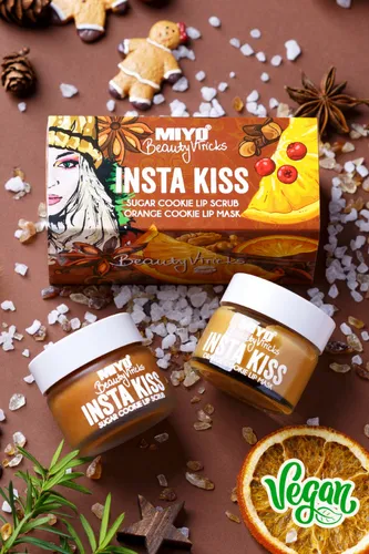 MIYO Miyo x Beautyvtricks, Insta Kiss Set (Pielęgnacyjny zestaw do ust)