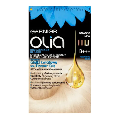 Garnier Olia B+++ , Rozjaśniacz bez amoniaku