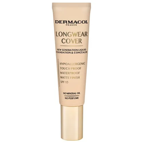Dermacol Longwear Cover New Generation Liquid Foundation & Concealer (Płynny podkład i korektor)