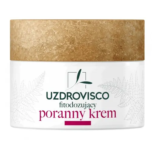 Uzdrovisco Fitodozujący poranny krem redukujący zmarszczki