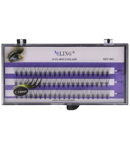 Bling Eyelash, Jedwabne kępki rzęs