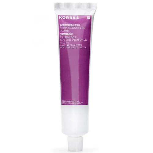 Korres Pomegranate Deep Cleansing Scrub (Peeling oczyszczający z owocu granata)