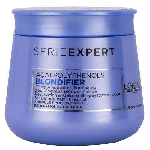 L'Oreal Professionnel Serie Expert, Blondifier, Hair Masque (Maska odżywiająca i rozświetlająca maska do włosów blond) - 2