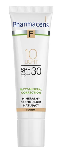 Pharmaceris F, Matt - Mineral Correction, Mineralny dermo-fluid matujący SPF 30 - 1