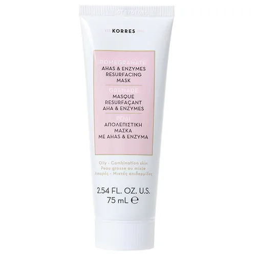 Korres Pomegranate, AHAs & Enzymes Resurfacing Mask (Maska z kwasami AHA i enzymami)