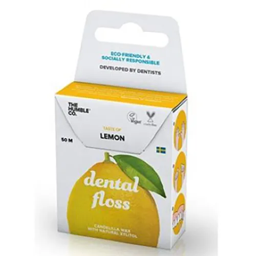 The Humble Co. Dental Floss Lemon (Nić dentystyczna cytrynowa)