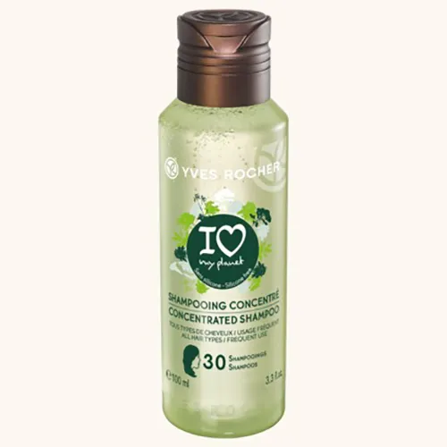 Yves Rocher I Love My Planet, Shampooing Concentre [Concentrated Shampoo] (Skoncentrowany szampon do włosów nadający połysk)