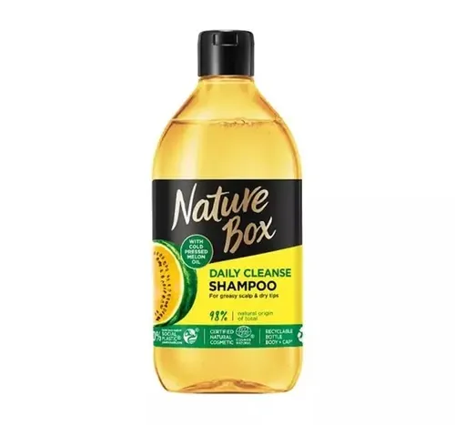Nature Box Melon Daily Cleanse Shampoo (Szampon do włosów z olejem z arbuza)