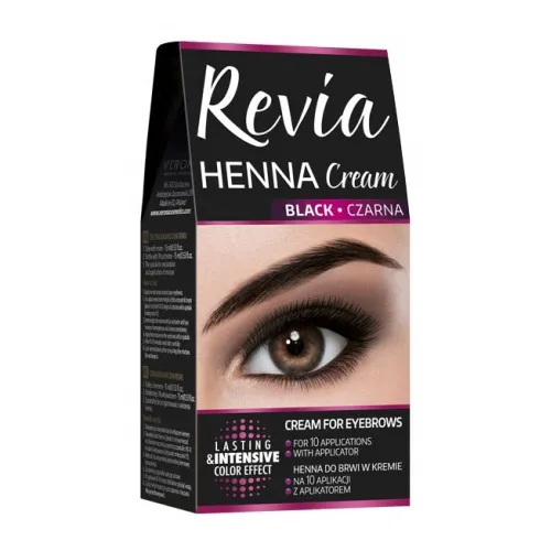 Verona Laboratories Revia, Henna w kremie do brwi i rzęs