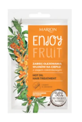 Marion Enjoy Fruit, Zabieg olejowania włosów na ciepło z olejem rokitnikowym