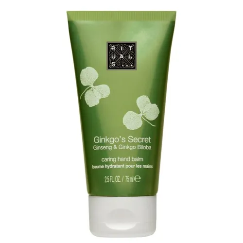 Rituals Ginko's Secret, Caring Hand Balm (Pielęgnacyjny balsam do rąk z imbirem i ginkgo biloba)
