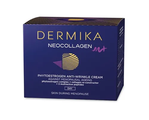 Dermika Neocollagen M+, Fitoestrogenowy krem przeciwzmarszczkowy na dzień - 2