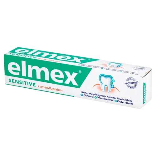 Elmex Sensitive, Pasta do zębów z aminofluorkiem - 1