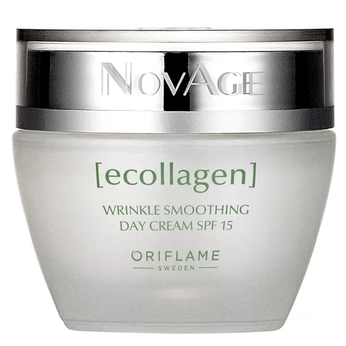 Oriflame NovAge Ecollagen, Wrinkle Smoothing Day Cream SPF 15 (Krem przeciwzmarszczkowy na dzień)