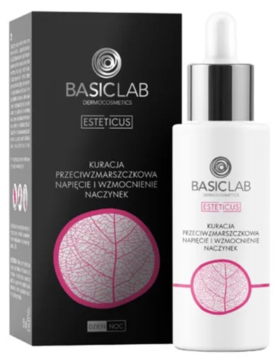 BasicLab Dermocosmetics Esteticus, Kuracja przeciwzmarszczkowa `Napięcie i wzmocnienie naczynek` - 2